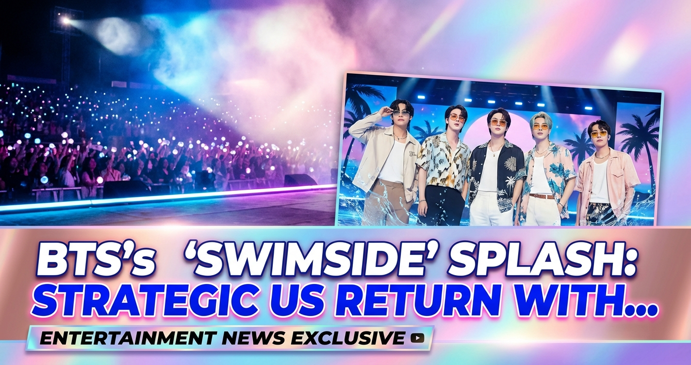 Bts's 'swimside' splash: strategic us return with spotify 1 Bts's 'swimside' splash: strategic us return with spotify