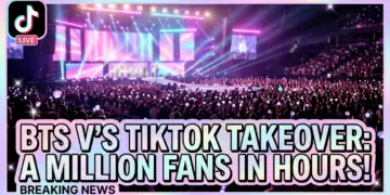 Bts v's tiktok takeover: a million fans in hours signals new era