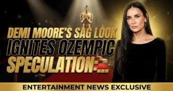 Demi moore's sag look ignites ozempic speculation: a hollywood reckoning?