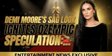 Demi moore's sag look ignites ozempic speculation: a hollywood reckoning?