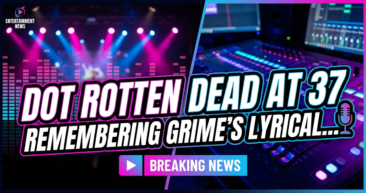 Dot rotten dead at 37: remembering grime's lyrical architect 1 Dot rotten dead at 37: remembering grime's lyrical architect