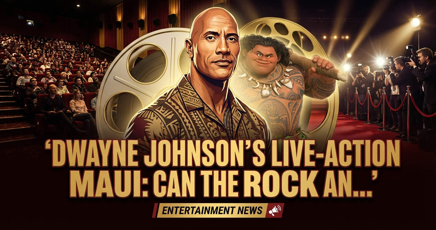 Dwayne johnson's live-action maui: can the rock anchor disney's riskiest remake yet? 1 Dwayne johnson's live-action maui: can the rock anchor disney's riskiest remake yet?