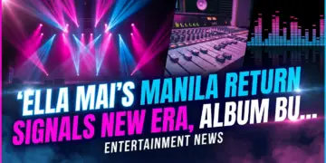 Ella mai's manila return signals new era, album buzz for 2026 tour