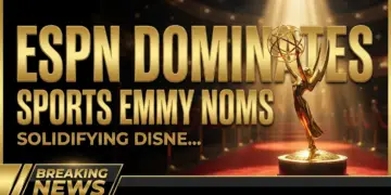 Espn dominates sports emmy noms, solidifying disney's sports empire