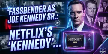 Fassbender as joe kennedy sr. : netflix's 'kennedy' series unveils first look