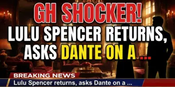 Gh shocker! Lulu spencer returns, asks dante on a date!