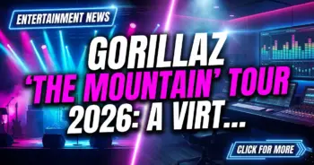 Gorillaz announce 'the mountain' tour 2026: a virtual odyssey returns