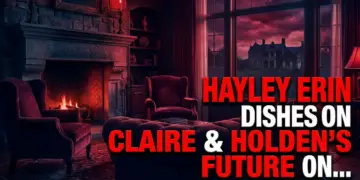 Hayley erin dishes on claire and holdens future on young restless.