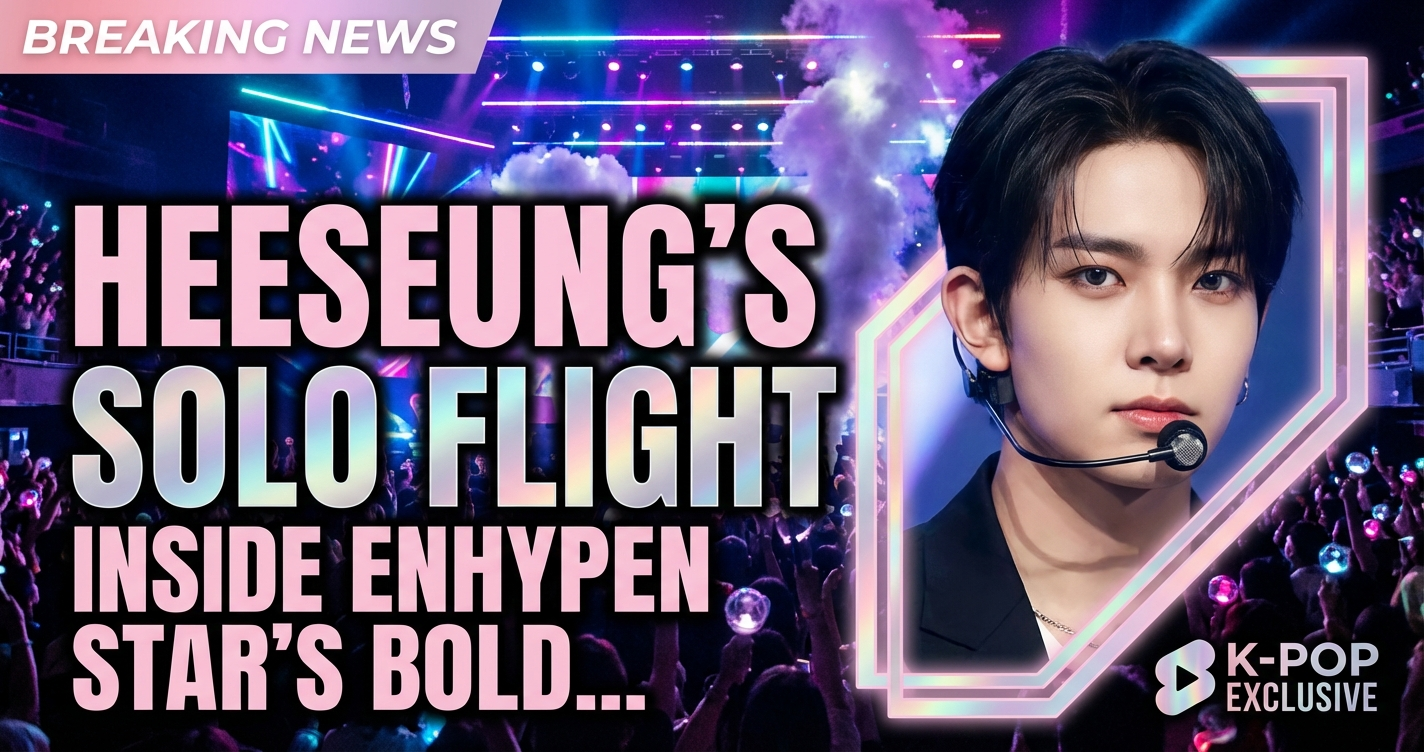Heeseung's solo flight: inside enhypen star's bold k-pop pivot 1 Heeseung's solo flight: inside enhypen star's bold k-pop pivot