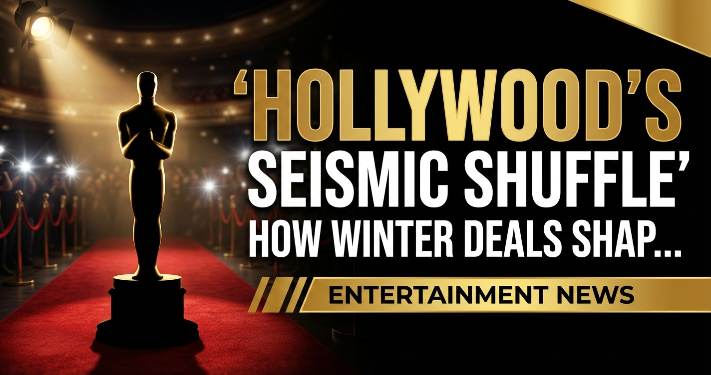 Hollywood's seismic shuffle: how winter deals shape 2026 awards races 1 Hollywood's seismic shuffle: how winter deals shape 2026 awards races