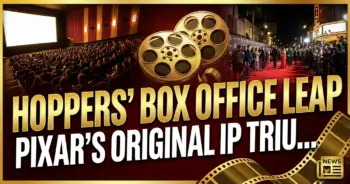 Hoppers' box office leap: pixar's original ip triumphs, signals comeback