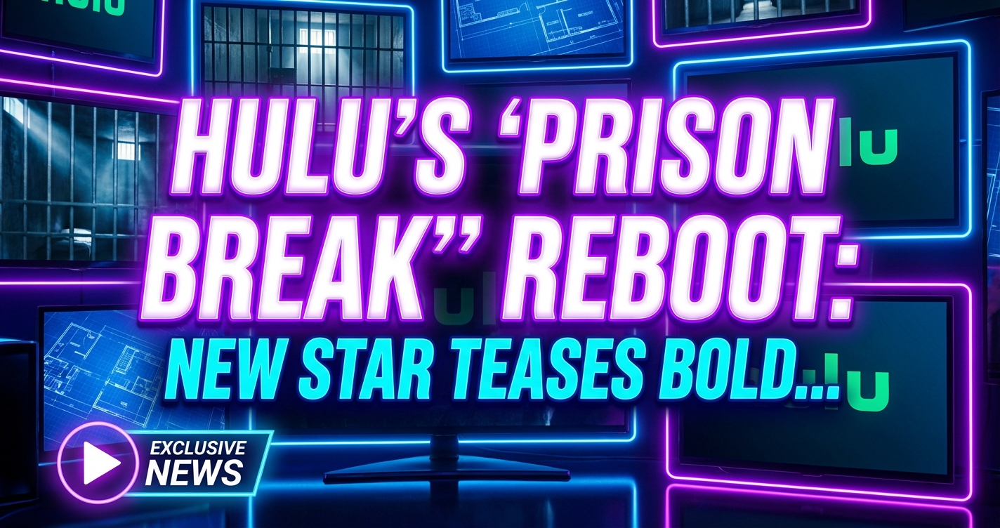 Hulu's 'prison break' reboot: new star teases bold shift, but can it escape the reboot trap? 1 Hulu's 'prison break' reboot: new star teases bold shift, but can it escape the reboot trap?