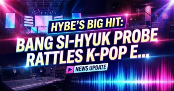 Hybe's big hit: bang si-hyuk probe rattles k-pop empire
