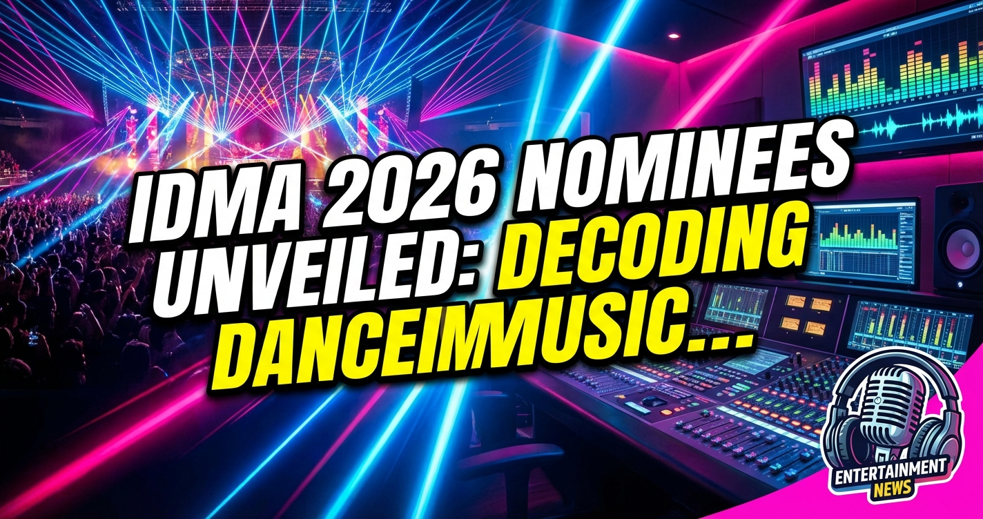 Idma 2026 nominees unveiled: decoding dance music's next era 1 Idma 2026 nominees unveiled: decoding dance music's next era