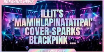 Illit's 'mamihlapinatapai' cover sparks blackpink logo debate