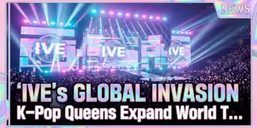 Ive's global invasion: k-pop queens expand world tour to north america, asia