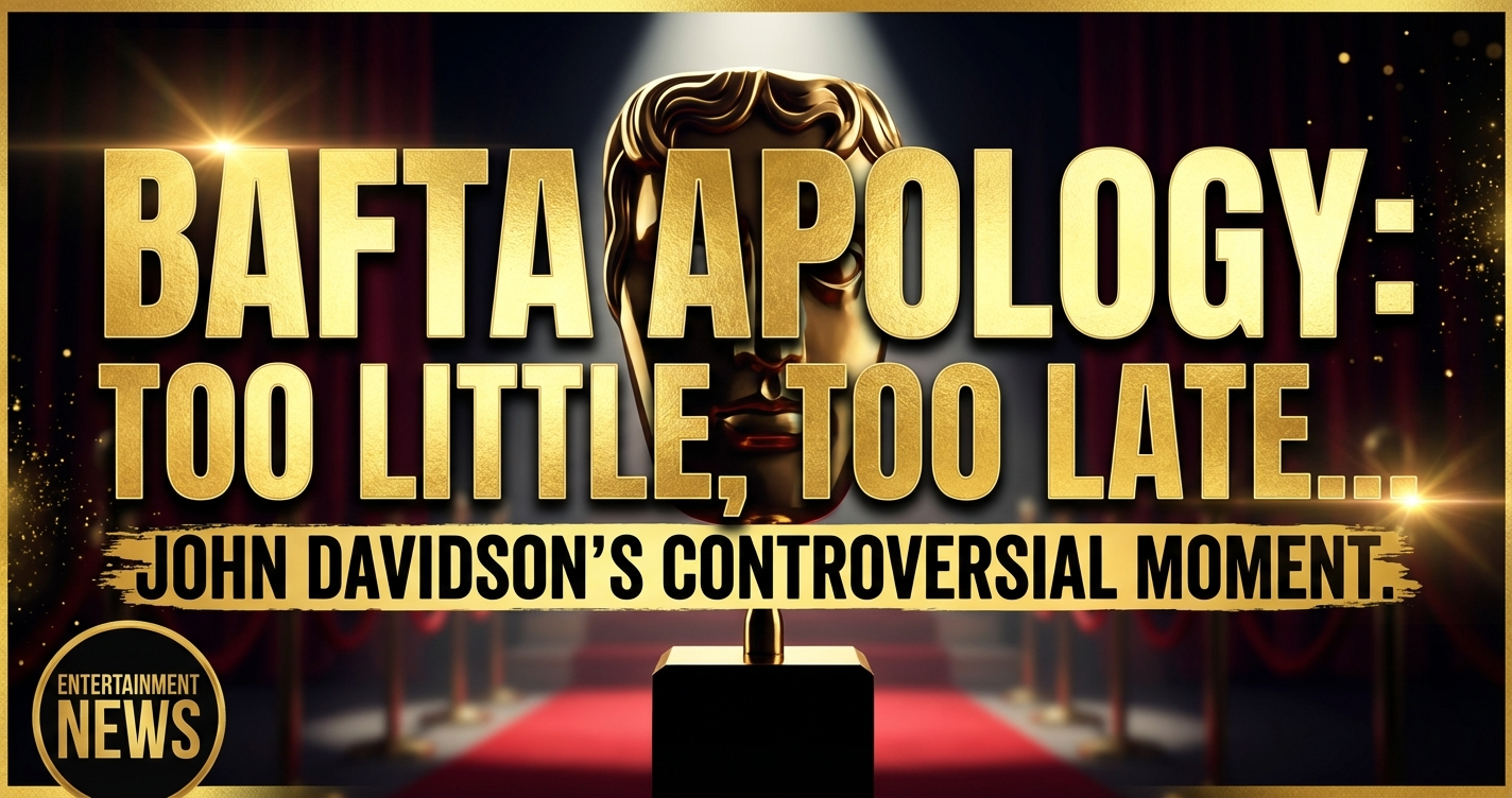 John Davidson's BAFTA Apology Too Little, Too Late for the Industry