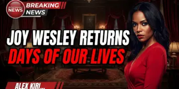 Joy wesley returns to days of our lives: alex kiriakis's baby bombshell?