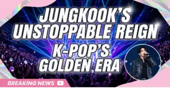 Jungkook's unstoppable reign: k-pop's golden era finds its enduring star