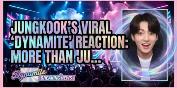 Jungkook's viral 'dynamite' reaction: more than just a meme