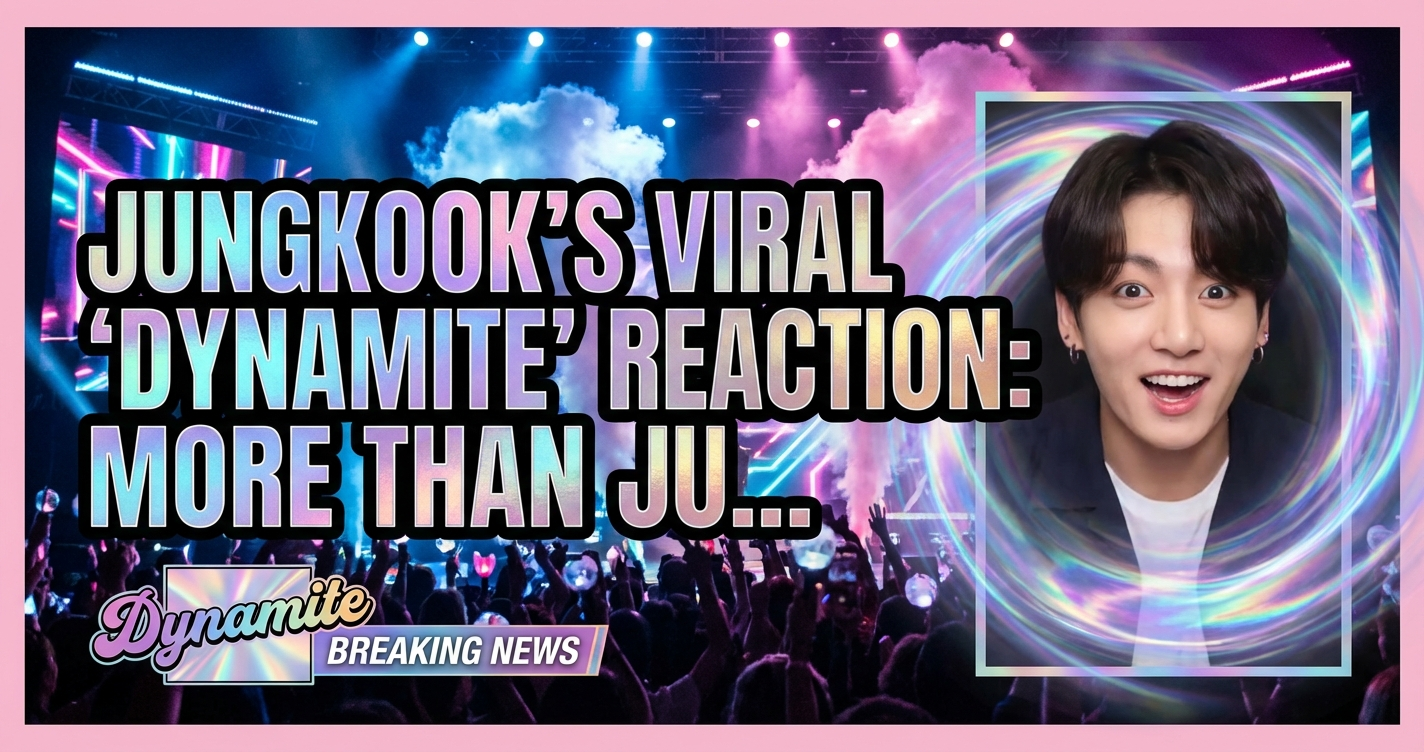 Jungkook's viral 'dynamite' reaction: more than just a meme 1 Jungkook's viral 'dynamite' reaction: more than just a meme