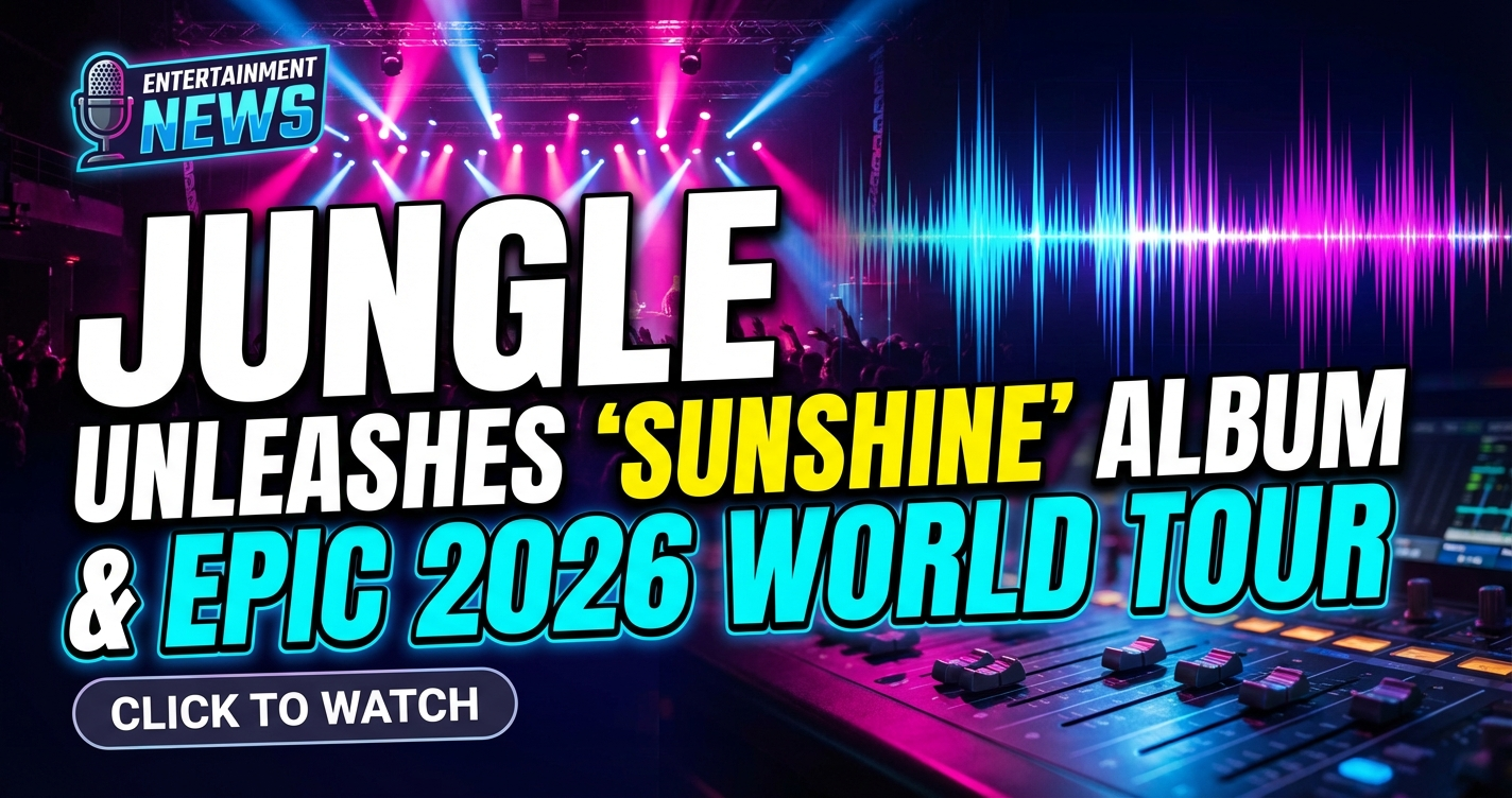 Jungle unleashes 'sunshine' album & epic 2026 world tour, red rocks beckons 1 Jungle unleashes 'sunshine' album & epic 2026 world tour, red rocks beckons