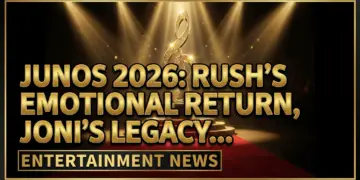 Junos 2026: rush's emotional return, joni's legacy, & the beaches' reign