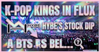 K-pop kings in flux: is hybe's stock dip a bts bellwether?