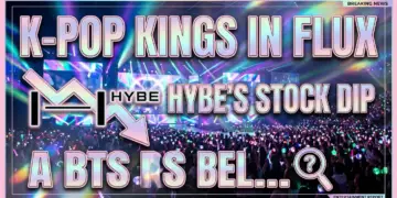 K-pop kings in flux: is hybe's stock dip a bts bellwether?