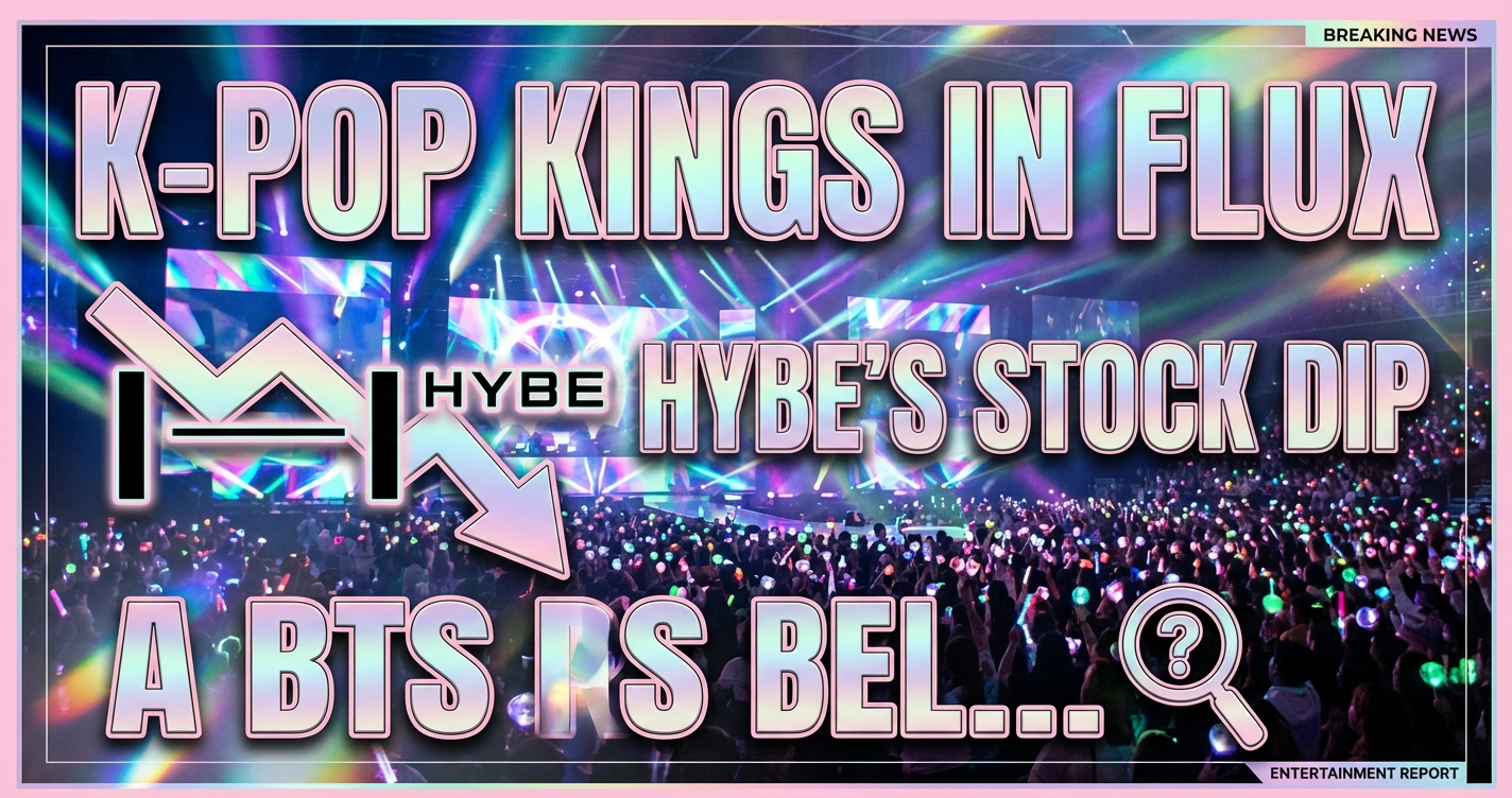 K-pop kings in flux: is hybe's stock dip a bts bellwether? 1 K-pop kings in flux: is hybe's stock dip a bts bellwether?