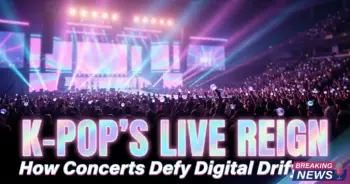 K-pop's live reign: how concerts defy digital drift & thrive