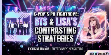 K-pop's pr tightrope: bts and lisa's contrasting public spats
