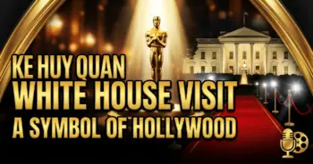 Ke huy quan's white house visit: a symbol of hollywood's new dawn