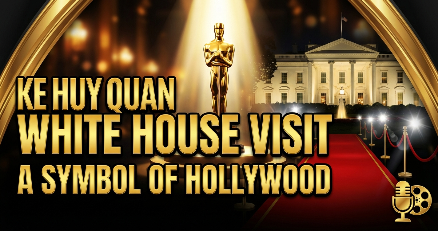 Ke huy quan's white house visit: a symbol of hollywood's new dawn 1 Ke huy quan's white house visit: a symbol of hollywood's new dawn