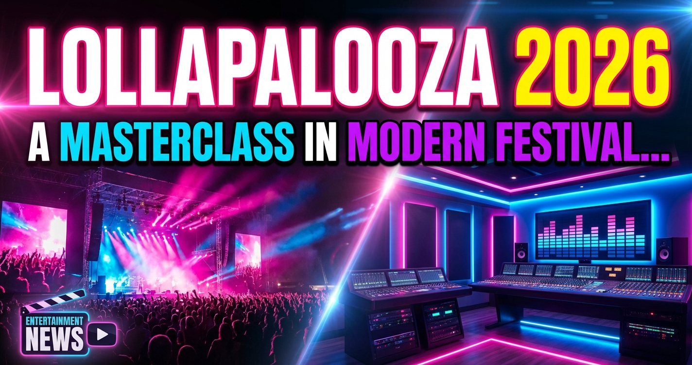Lollapalooza 2026: a masterclass in modern festival curation 1 Lollapalooza 2026: a masterclass in modern festival curation
