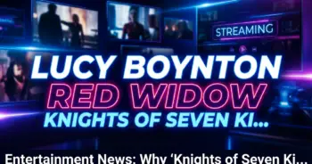 Lucy boynton's red widow: why 'knights of seven kingdoms' just hit gold