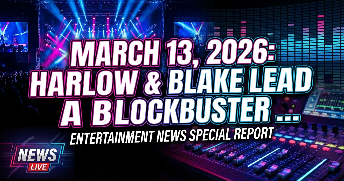 March 13, 2026: harlow & blake lead a blockbuster new music friday 1 March 13, 2026: harlow & blake lead a blockbuster new music friday