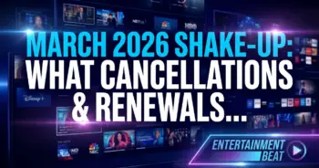 March 2026 shake-up: what cancellations & renewals reveal about tv's future