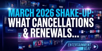 March 2026 shake-up: what cancellations & renewals reveal about tv's future