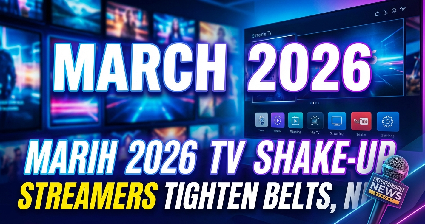 March 2026 tv shake-up: streamers tighten belts, networks play it safe 1 March 2026 tv shake-up: streamers tighten belts, networks play it safe