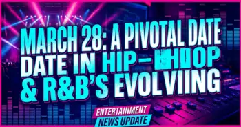 March 28: a pivotal date in hip-hop & r&b's evolving narrative