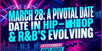 March 28: a pivotal date in hip-hop & r&b's evolving narrative