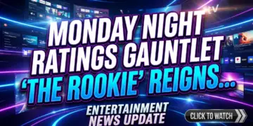 Monday night ratings gauntlet: 'the rookie' reigns, newcomers face the axe