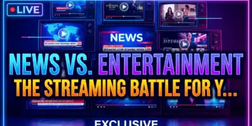 News vs. Entertainment: the streaming battle for your eyeballs