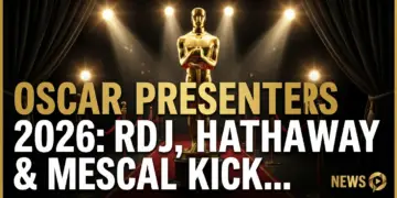 Oscar presenters 2026: rdj, hathaway & mescal kick off star-studded lineup
