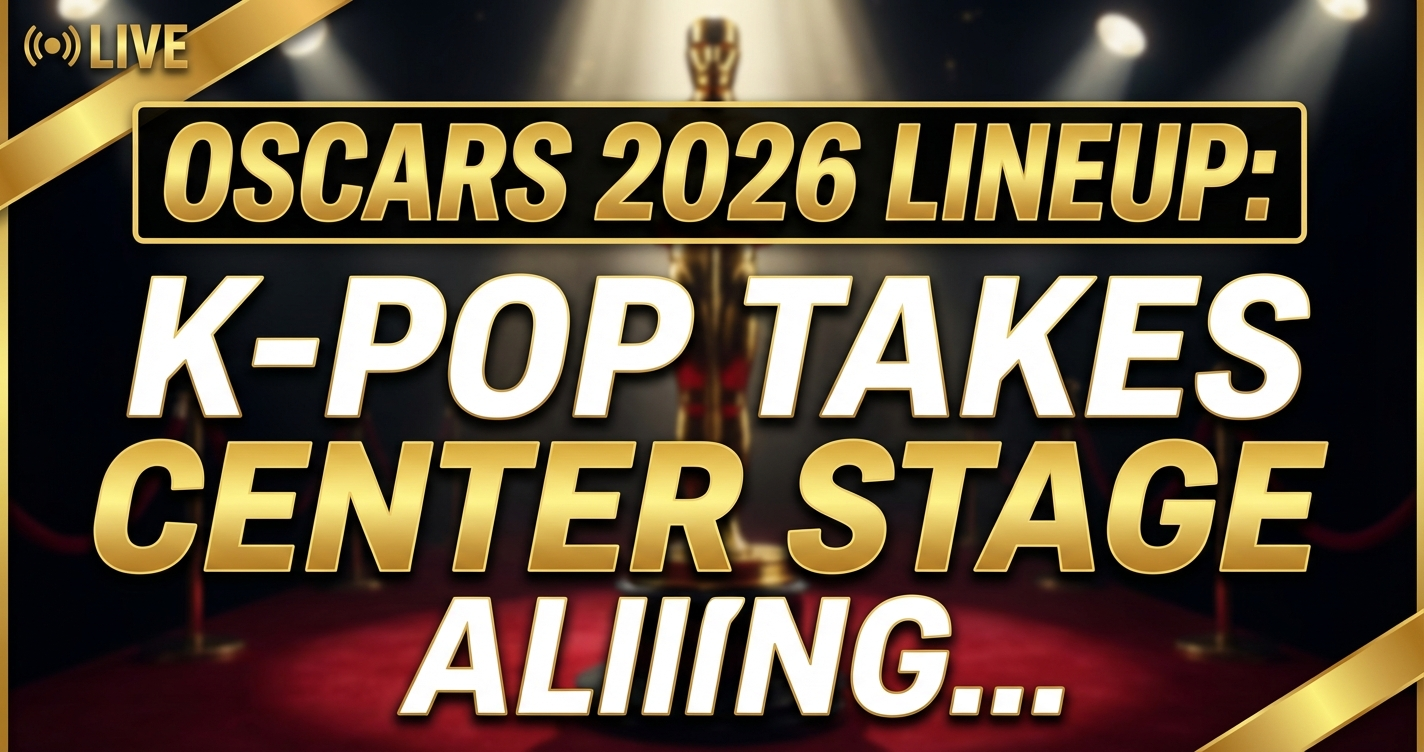 Oscars 2026 lineup: k-pop takes center stage alongside saadiq, copeland 1 Oscars 2026 lineup: k-pop takes center stage alongside saadiq, copeland