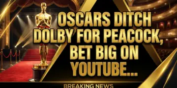 Oscars ditch dolby for peacock, bet big on youtube: a seismic shift for hollywood's biggest night