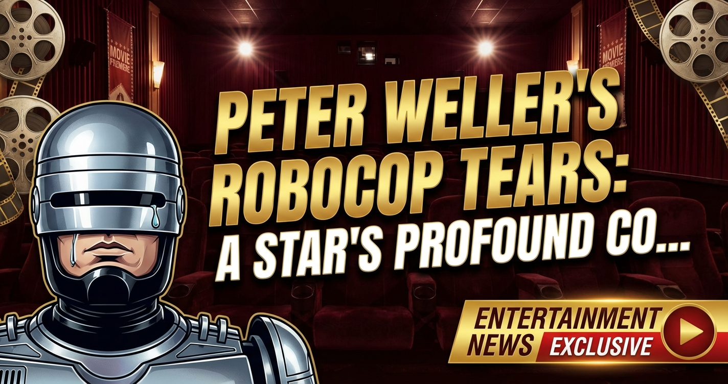 Peter weller's robocop tears: a star's profound connection to his steel icon 1 Peter weller's robocop tears: a star's profound connection to his steel icon
