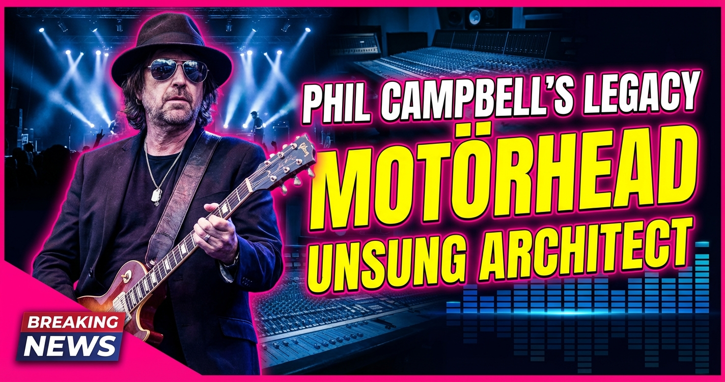 Phil campbell's legacy: motörhead's unsung architect of riffage passes at 64 1 Phil campbell's legacy: motörhead's unsung architect of riffage passes at 64