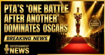 Pta's 'one battle after another' dominates oscars; jordan, buckley win big